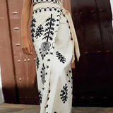 Alice – Conjunto Estampado de Top e Saia