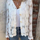 Cláudia - Cardigan  em Renda