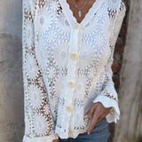 Cláudia - Cardigan  em Renda