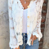 Cláudia - Cardigan  em Renda