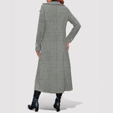 Sofia - Casaco Longo de Botões Duplos