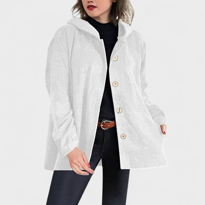 Esmeralda - Casaco Elegante com Capuz