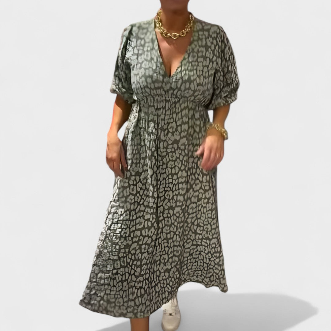 Ana - Vestido com Decote em V