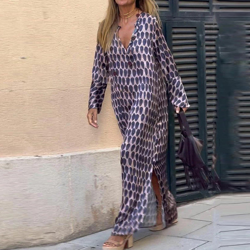 Beatriz | Vestido Elegante com Estampado