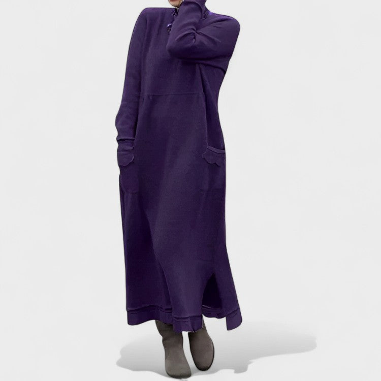 Amália - Vestido Comprido Confortável