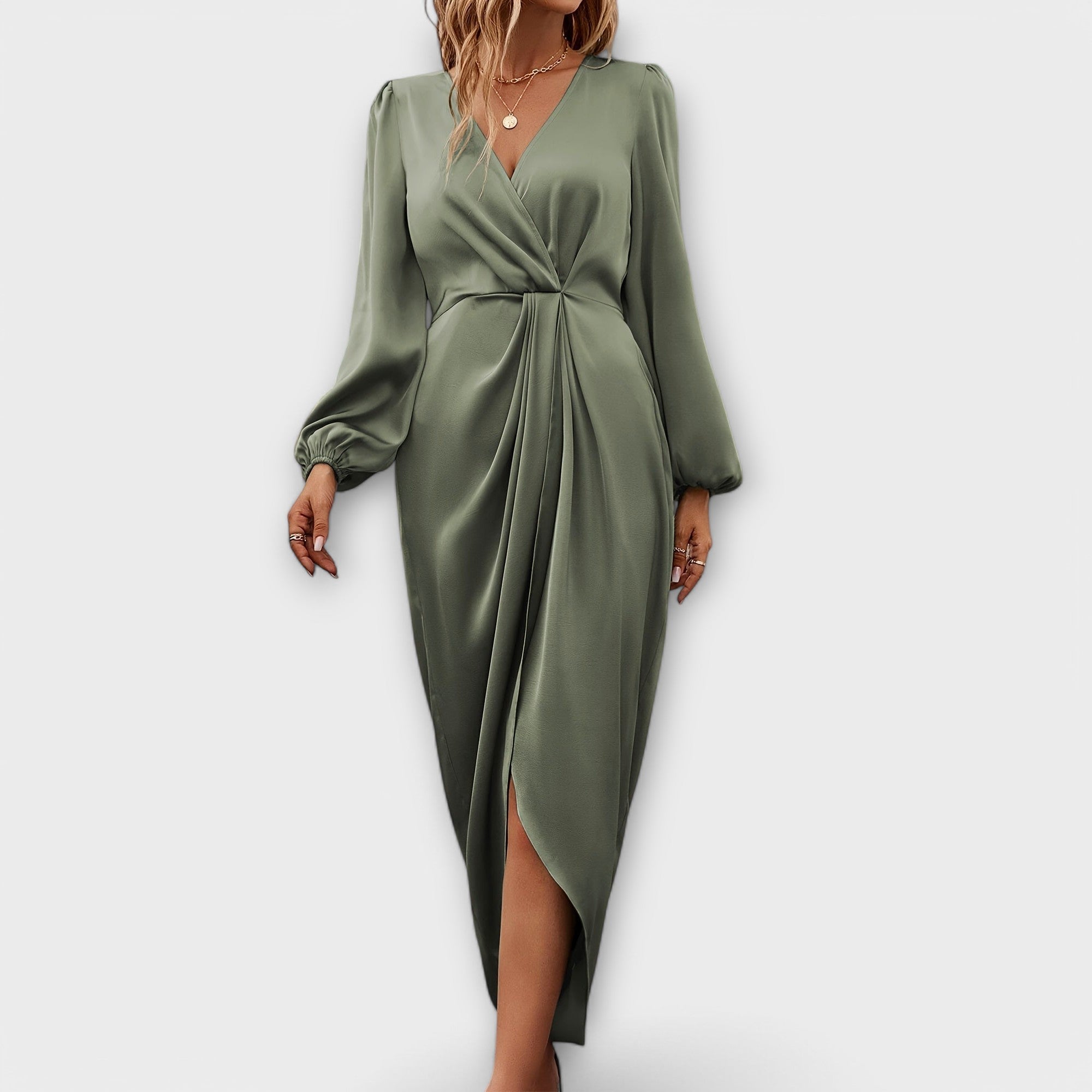 Olivia - Vestido Formal com Cinto