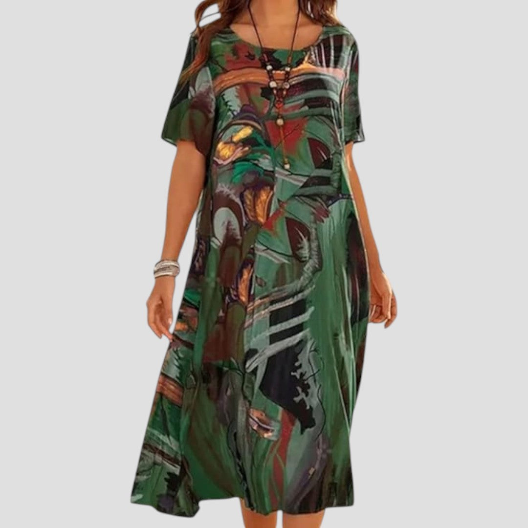 Carolina | Vestido de Verão com Corte Fluido