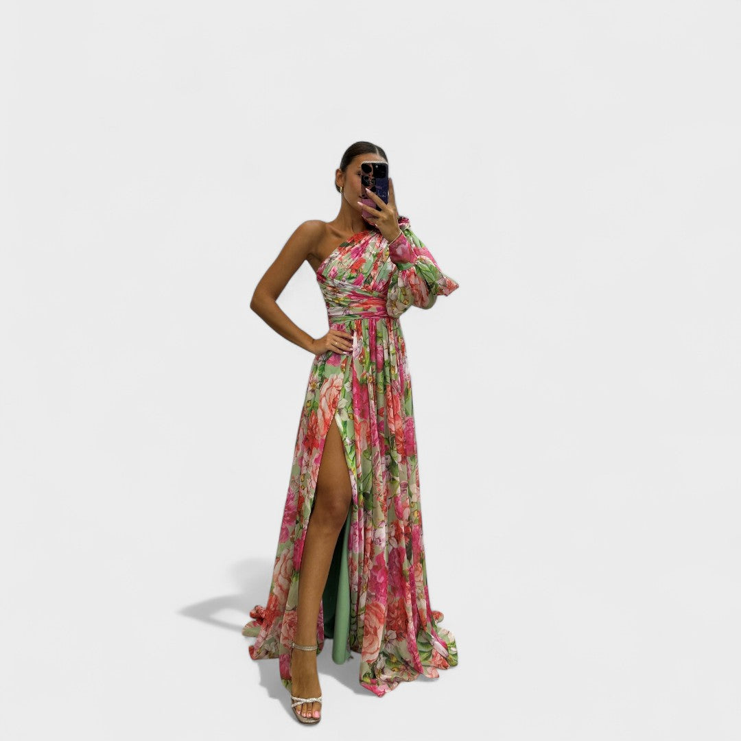 Vera | Vestido Fluido Impressionante