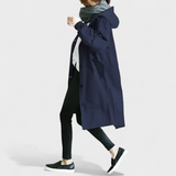 Sofia - Casaco Impermeável com Capuz