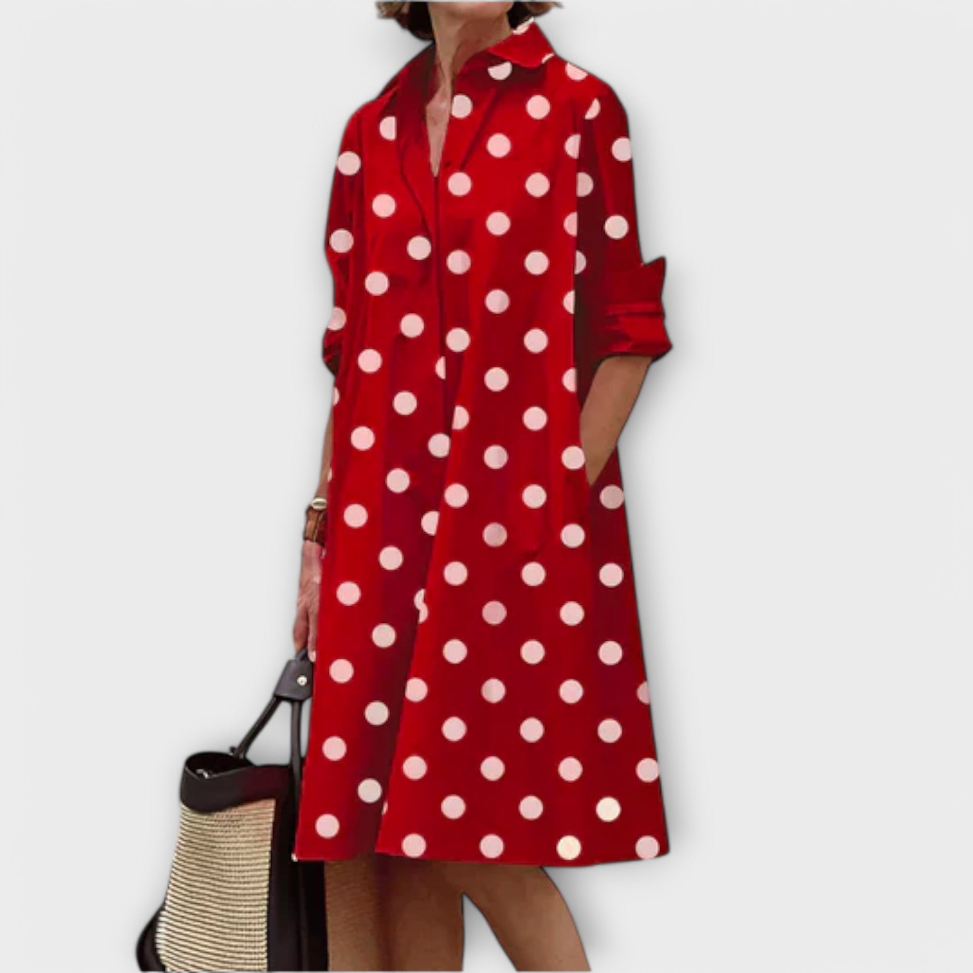 Elisa - Vestido Camisa Moderno