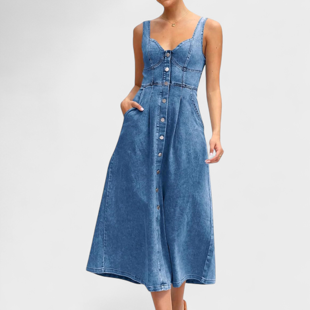 Paula - Vestido de Ganga