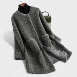 Inês - Casaco em Pelo Sintético