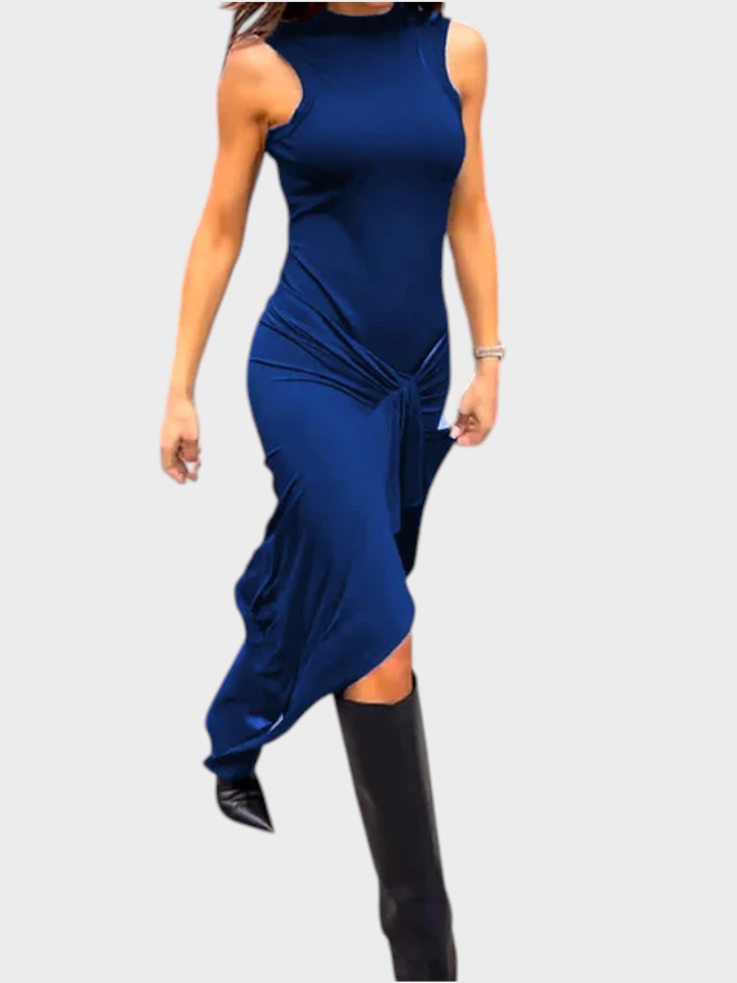 Aria - Vestido comprido sem mangas