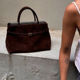 Bolsa Dalila em Camurça