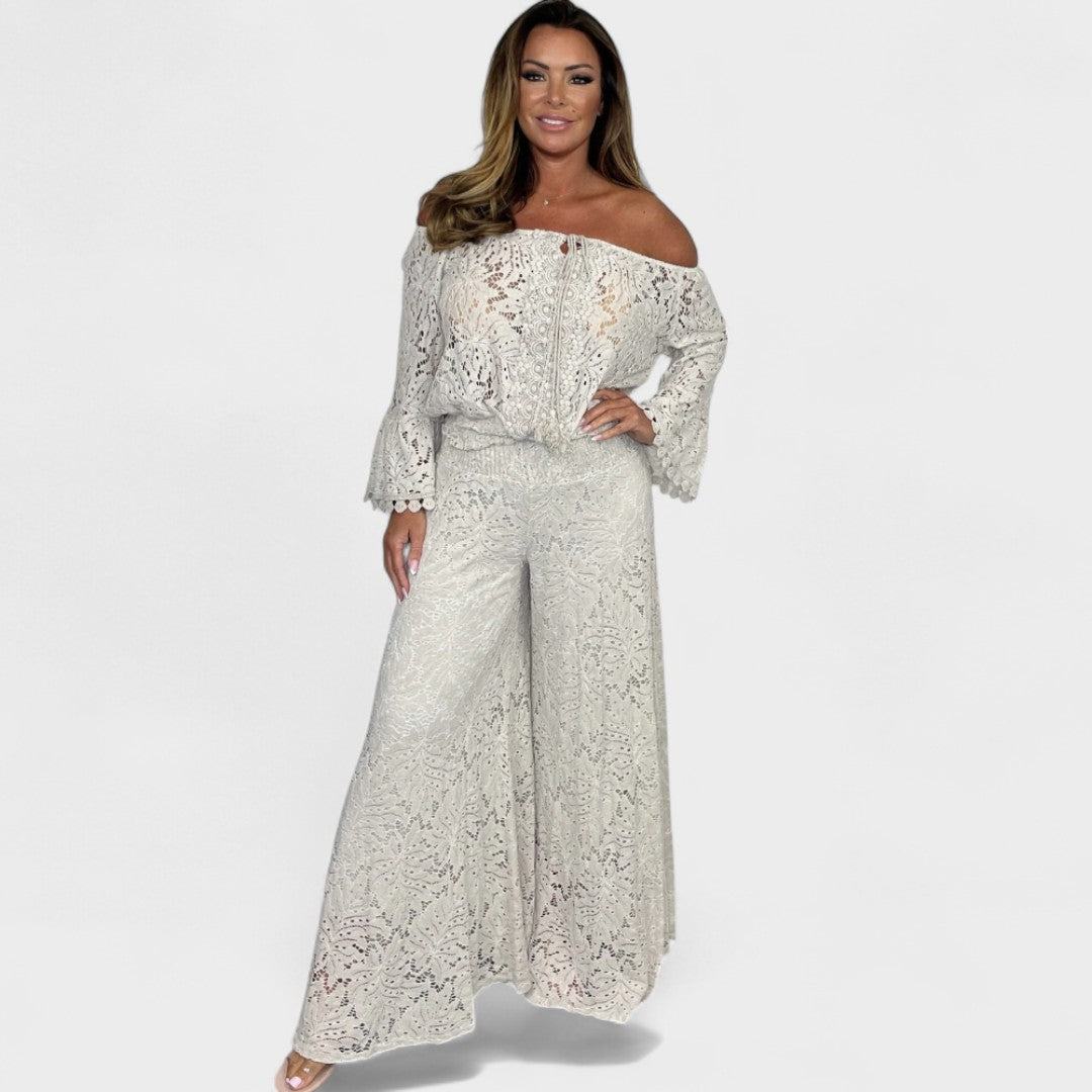 Sandra - Conjunto em Renda