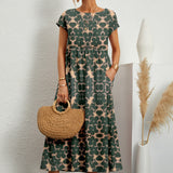 Roxana – Vestido Floral Elegante