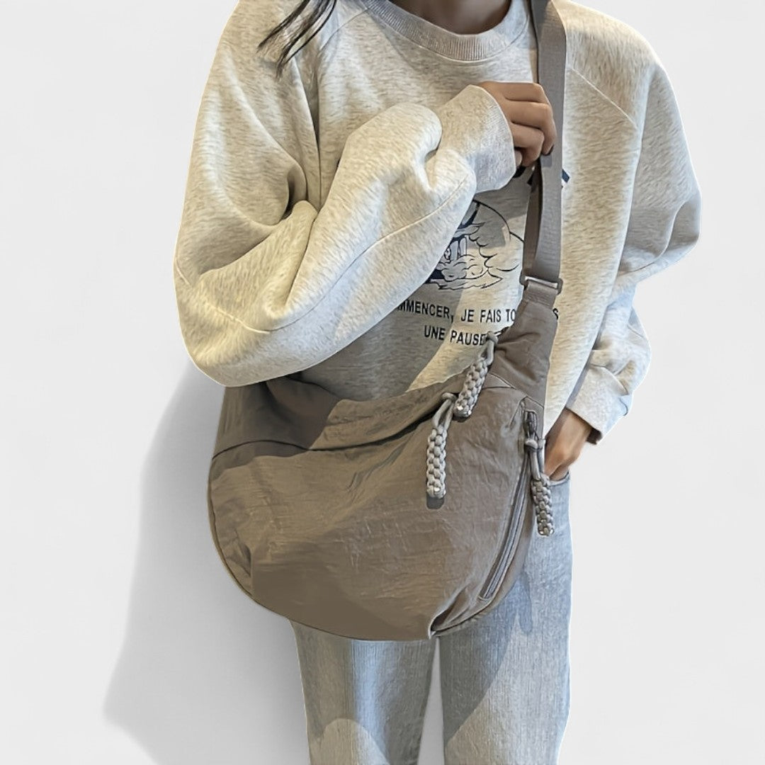 Ema - Mala Tiracolo Elegante em Nylon